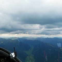 Flugwegposition um 12:12:43: Aufgenommen in der Nähe von Gemeinde Pusterwald, 8764, Österreich in 2575 Meter